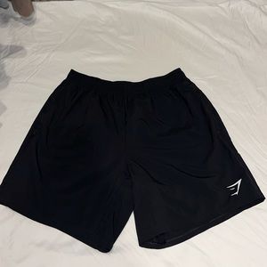MENS gymshark shorts size M Black